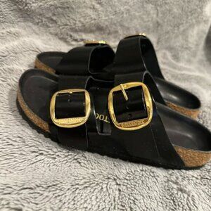Birkenstock Black leather sandal